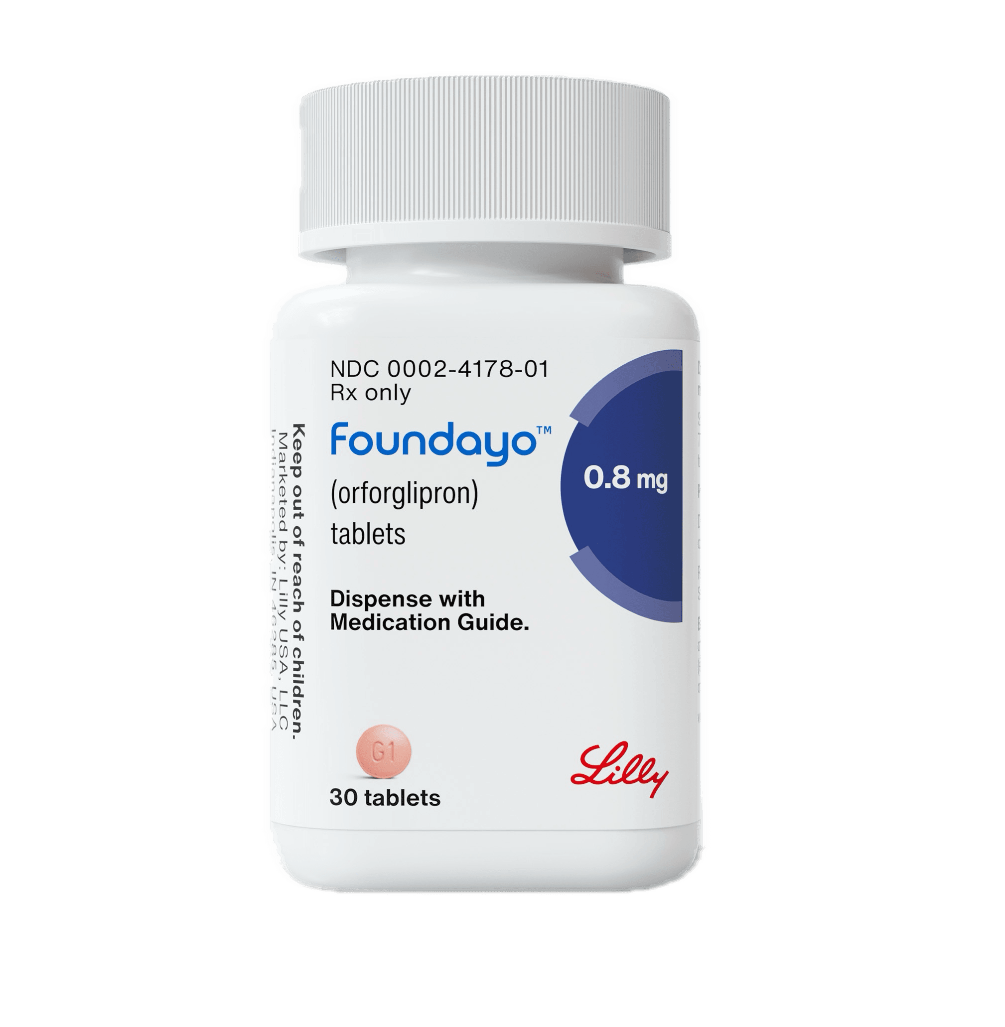 Foundayo orforglipron tablet